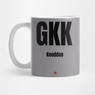 GKK Kooddoo airtport code Mug